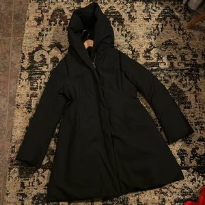 Rare Uniqlo J+ nipped waist down coat M